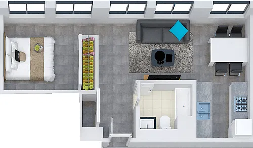 Floor plan LOFTC1