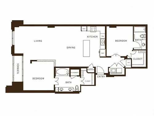 Floor plan B1