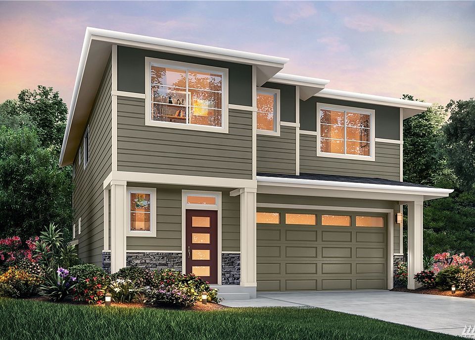 Plan 2101 Elevation B - rendering only.  Details may not be exact