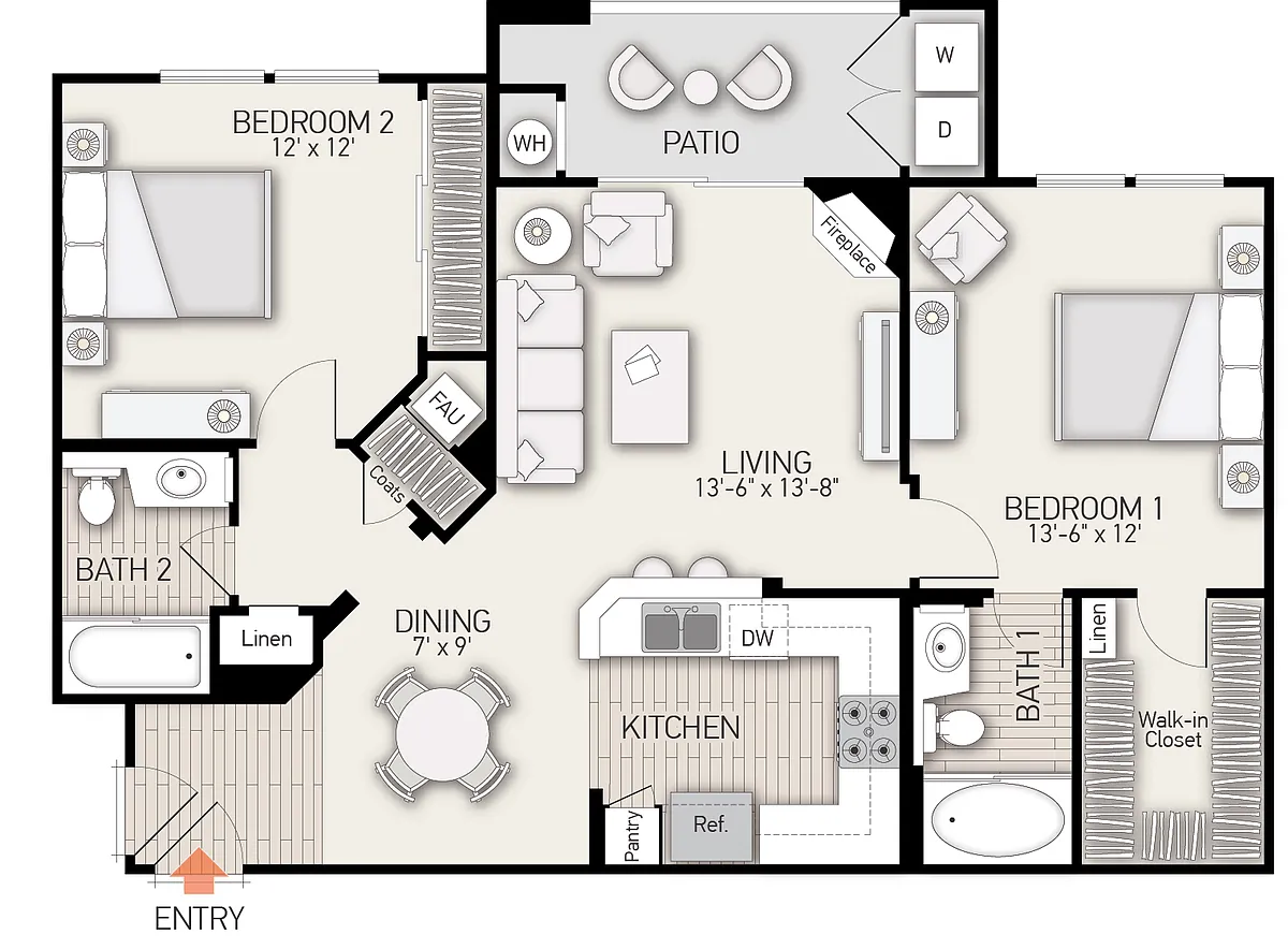 Floor plan Plan G