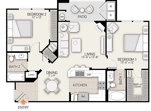 Floor plan Plan G