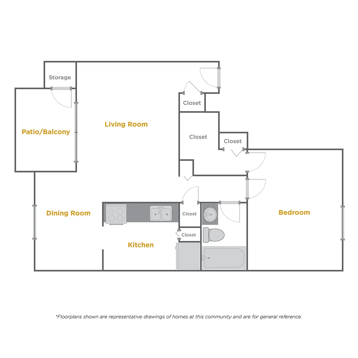 Floor plan The Grant