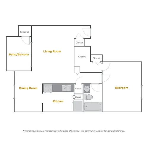 Floor plan The Grant