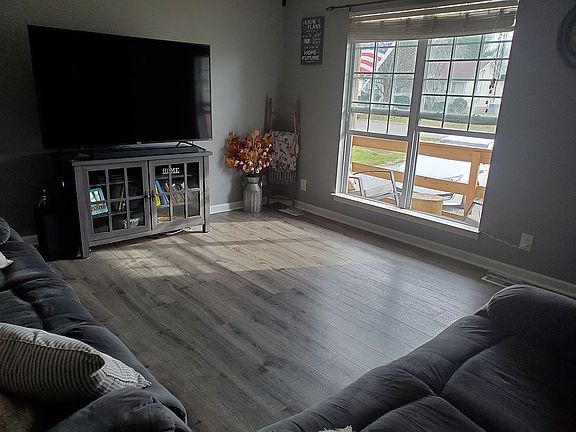 New flooring throughout hous