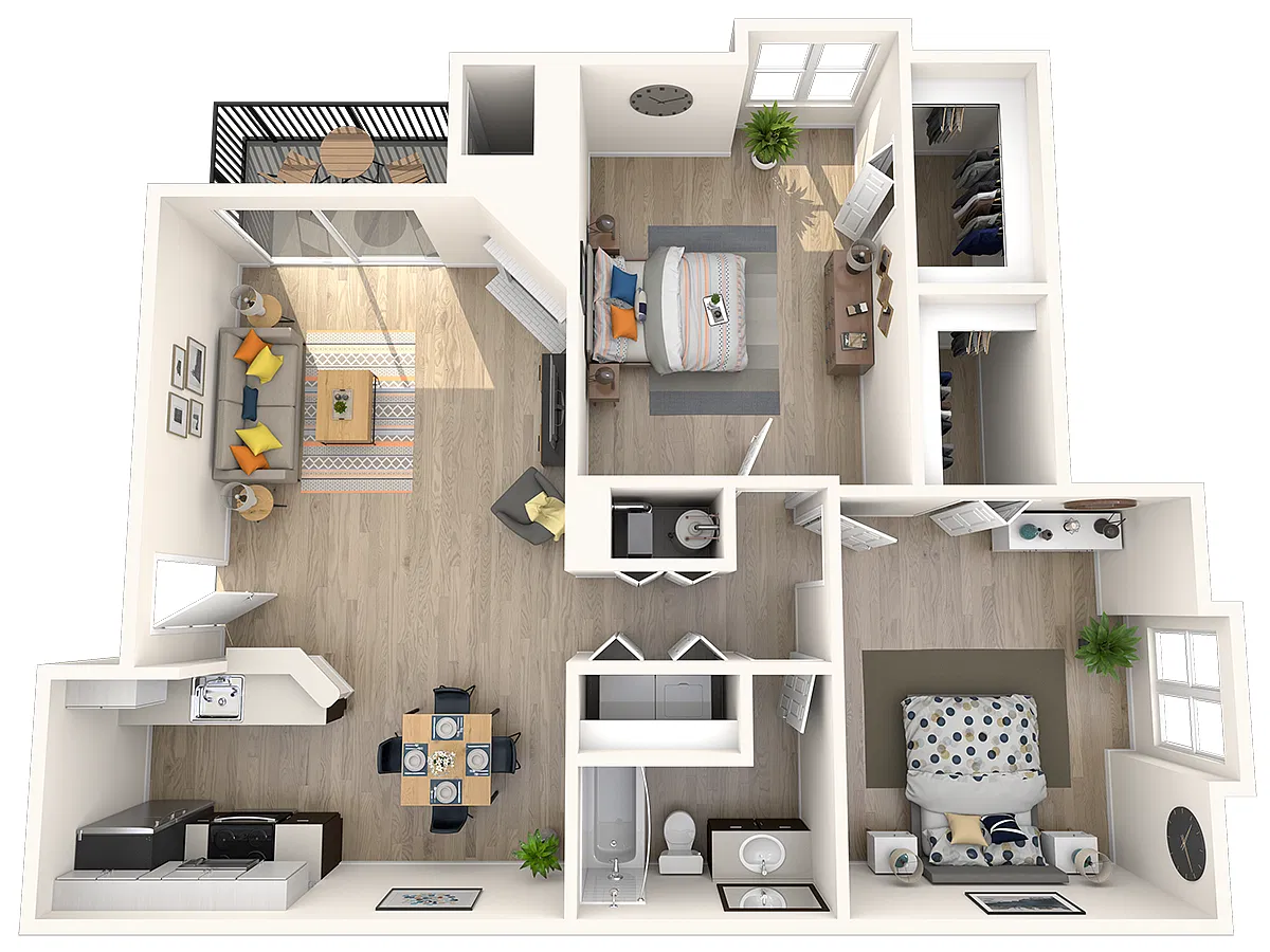 Floor plan The Birch