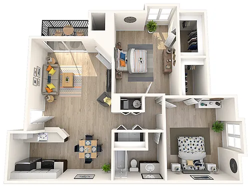 Floor plan The Birch