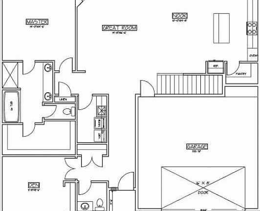 Main Level Floor Plan