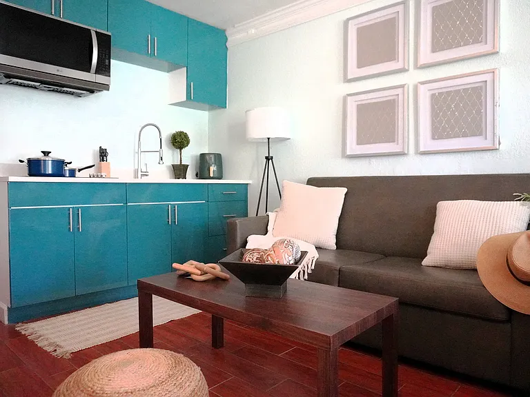 Experience modern elegance with this stylish apartment interior.