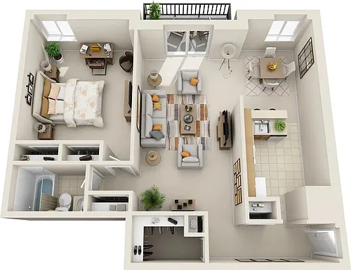 Floor plan A4