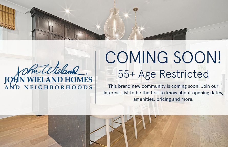 Active Adult Homes Coming Soon