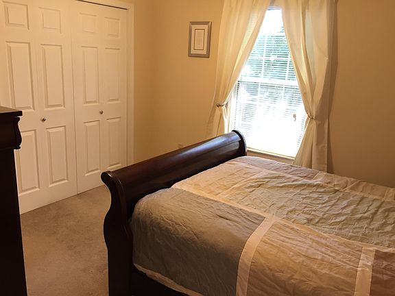 Master bedroom with 2 closets