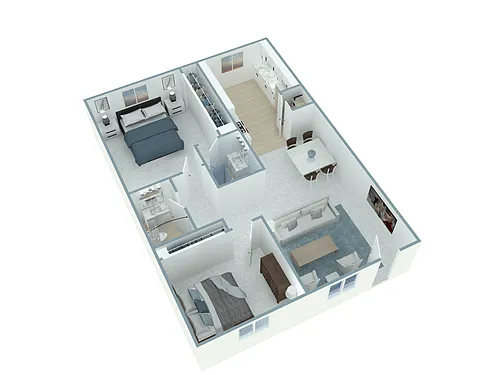 Floor plan Azul