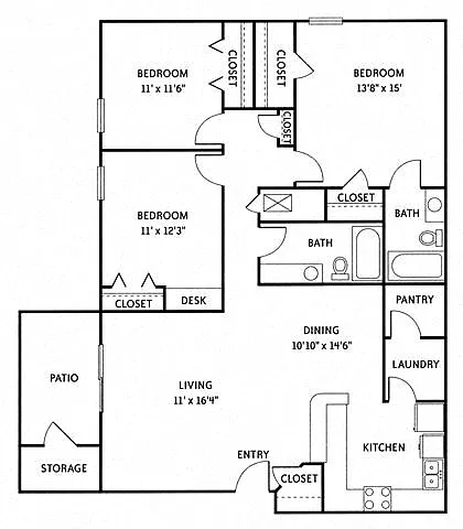 Floor plan Castlewood