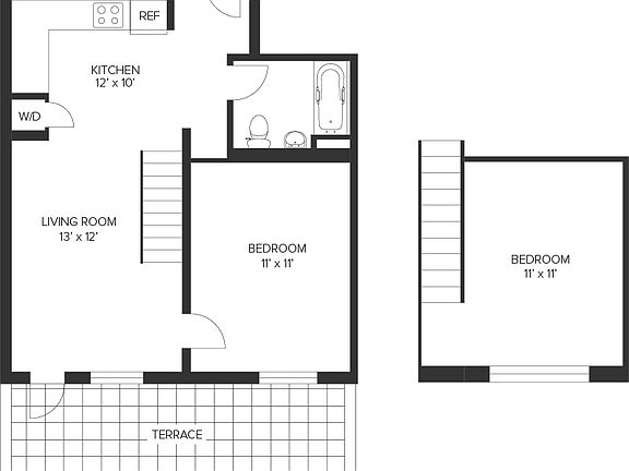 2nd image of 316 E 3rd St #7D