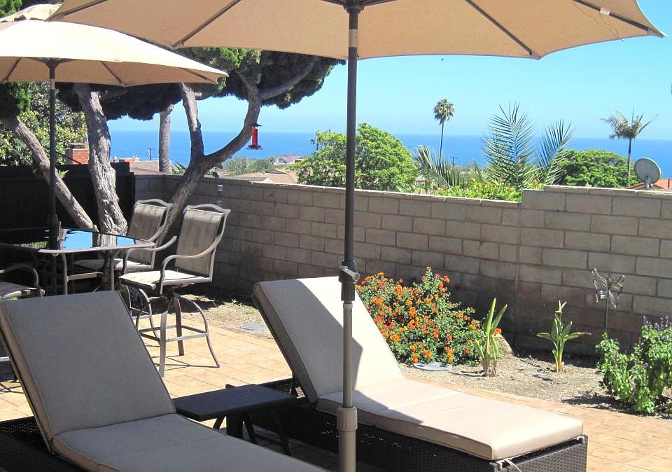 Patio with Ocean View