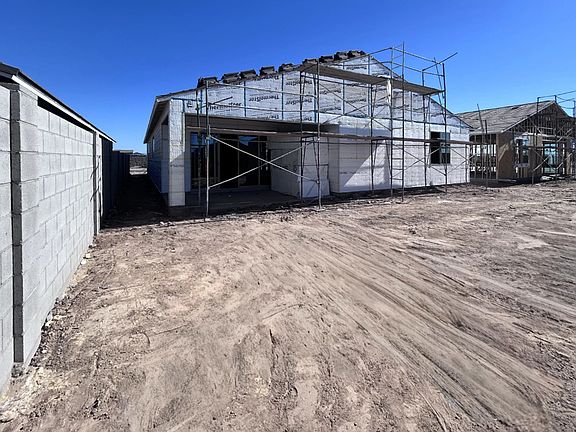 Back exterior elevation