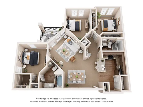 Floor plan The Castaway