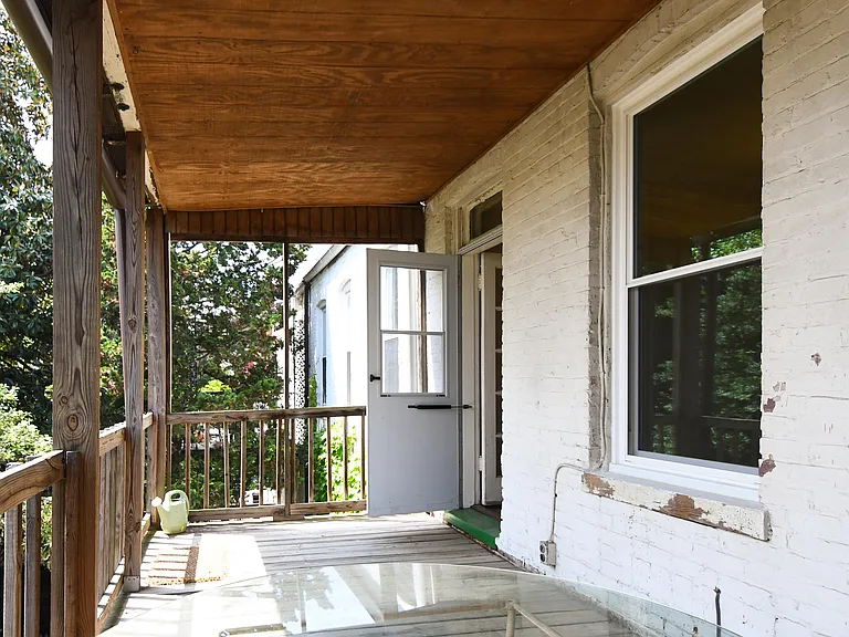 Deck, door to dining room.