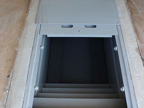 Storm Shelter installed by Ground Zero in 2013.