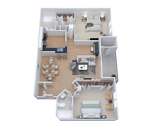 Floor plan B3
