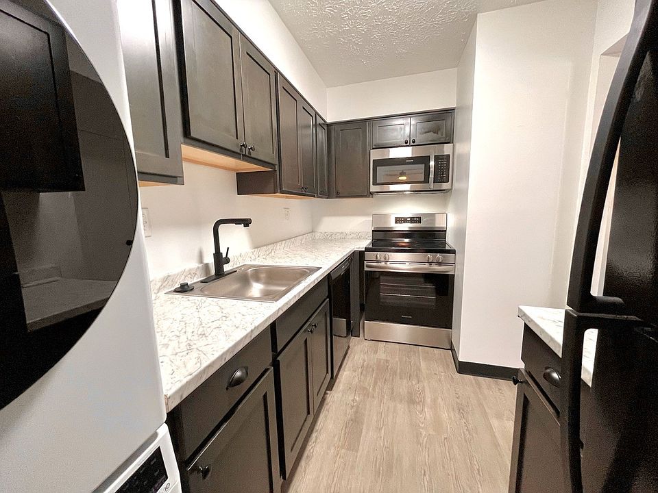 Espresso kitchen in select apts