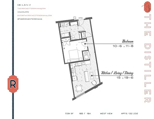 Floor plan The Distiller