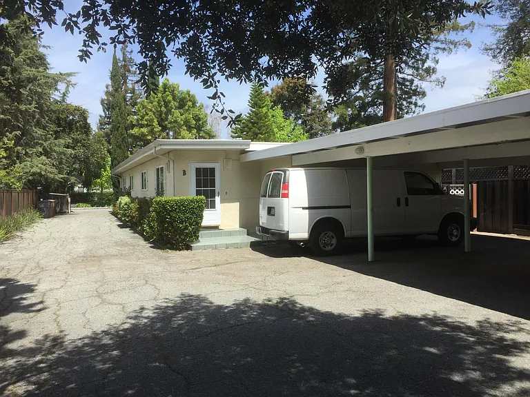 carport next to the unit (double cars parking)