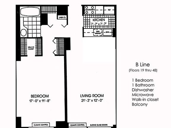 2nd image of 145 W 67th St APT 32B