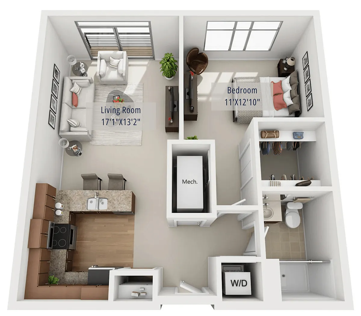 Floor plan 1G