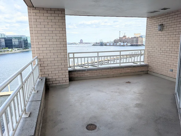 Large balcony