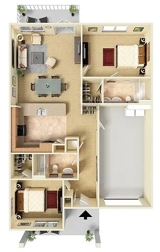 Floor plan B2