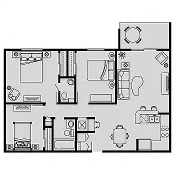 Floor plan D