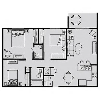Floor plan D