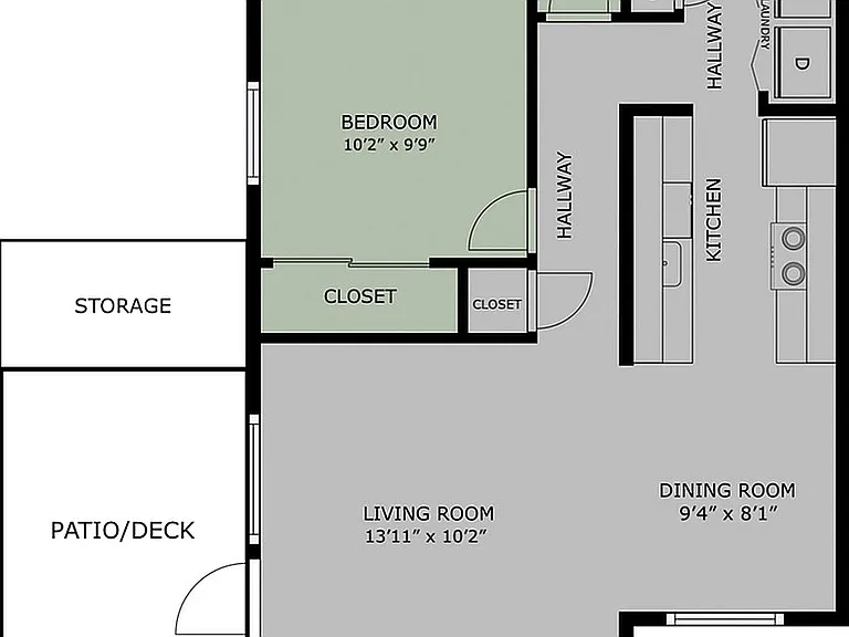 2 Bed/1 Bath 2 Bed/1 Bath