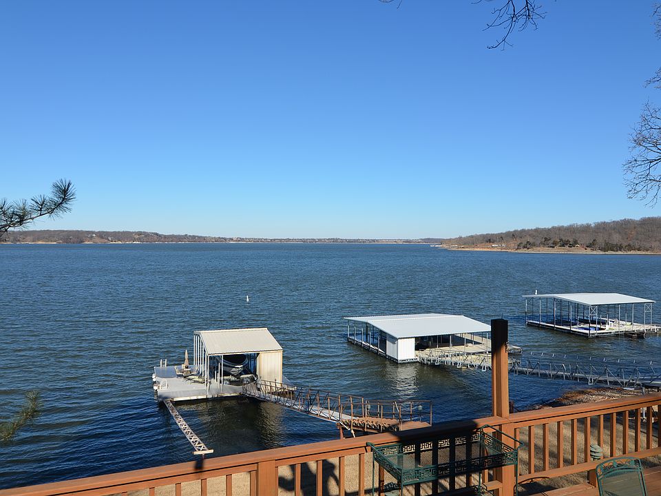 Private dock has swim deck