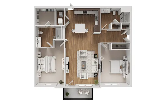 Floor plan West 8th - Jasper