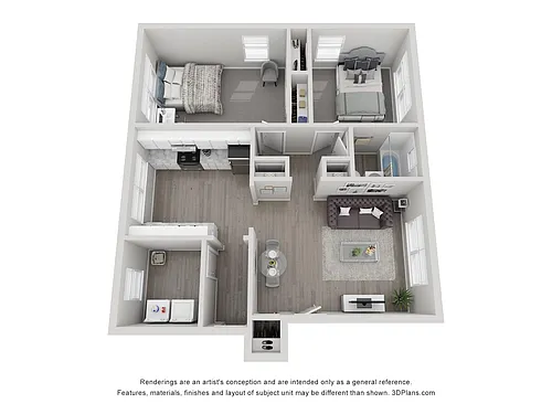 Floor plan B2