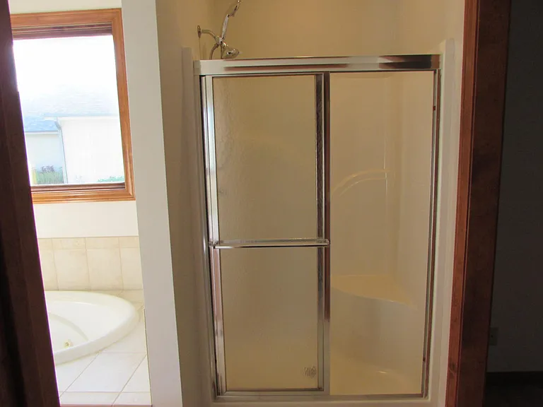 Master bath shower area