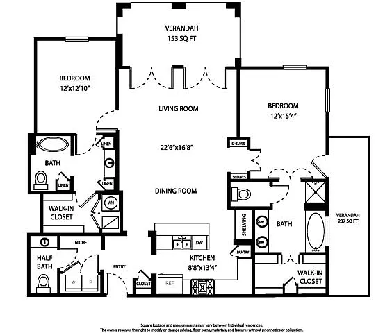 Floor plan Presidio