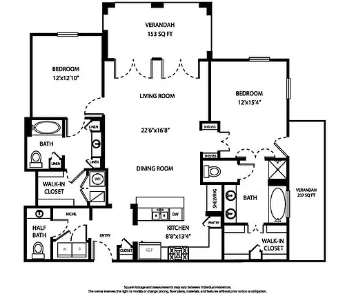Floor plan Presidio