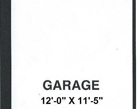 Garage- attached to lower level
