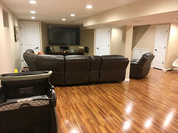 Spacious lower level.