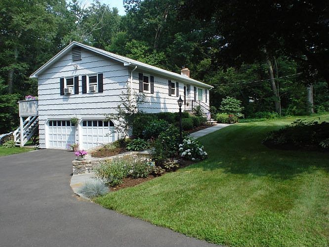 From driveway