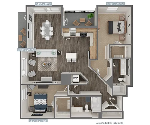 Floor plan BM15_1235-1295