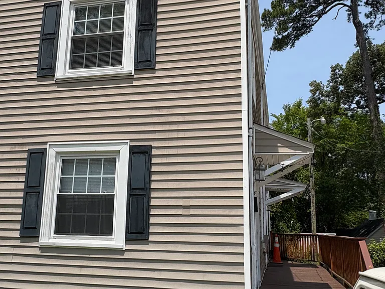 Entrance to Side A left side of the house