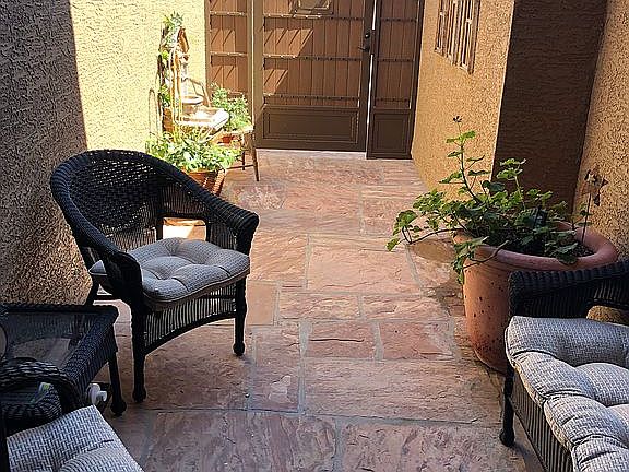 Front courtyard entrance