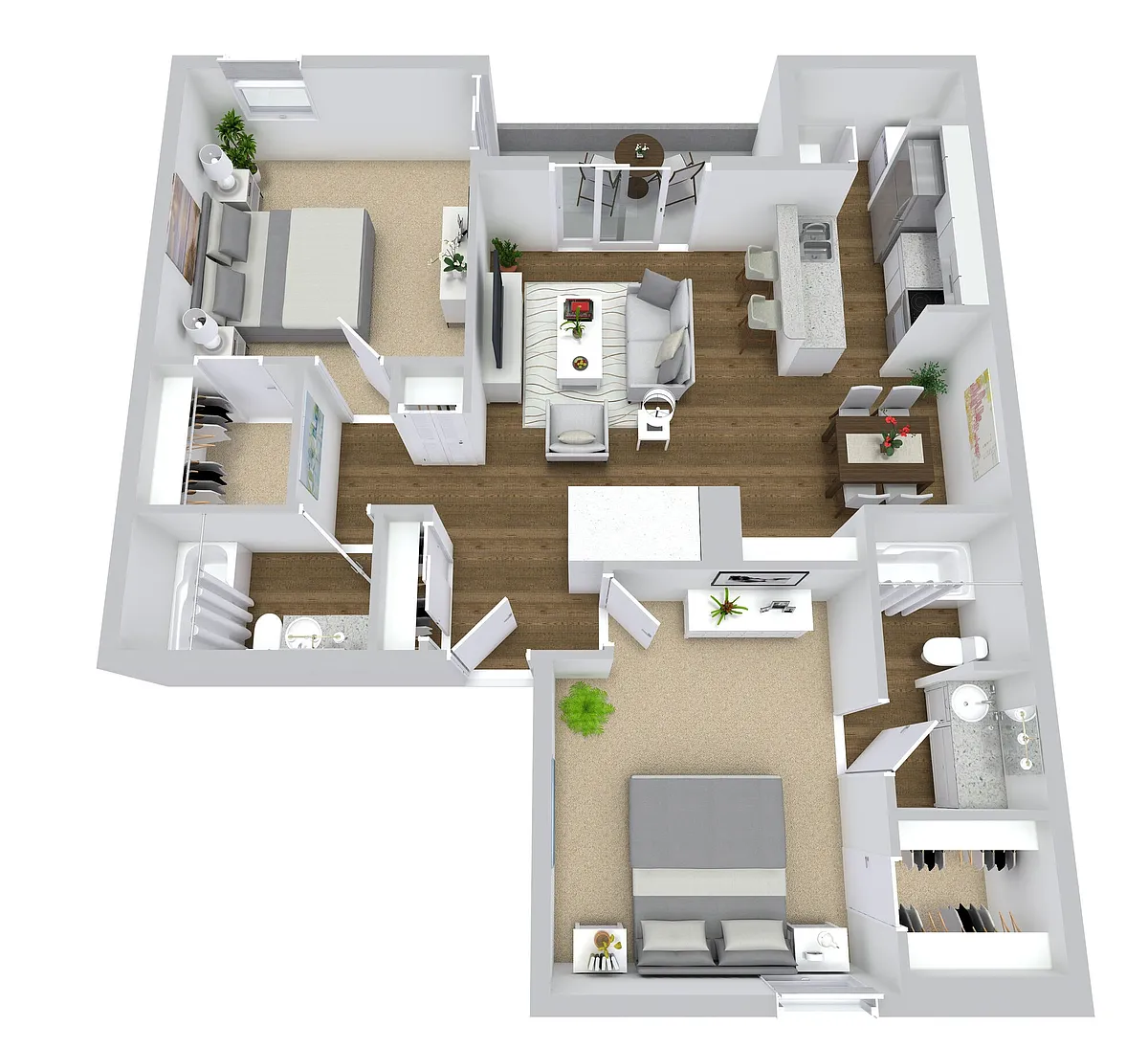 Floor plan B1