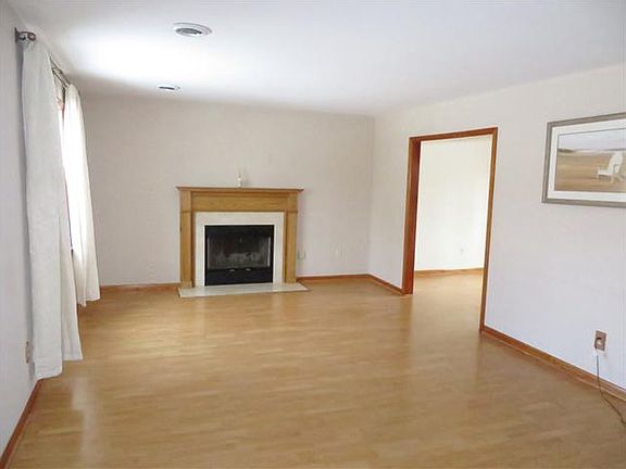 Living Rm with wood burning fp