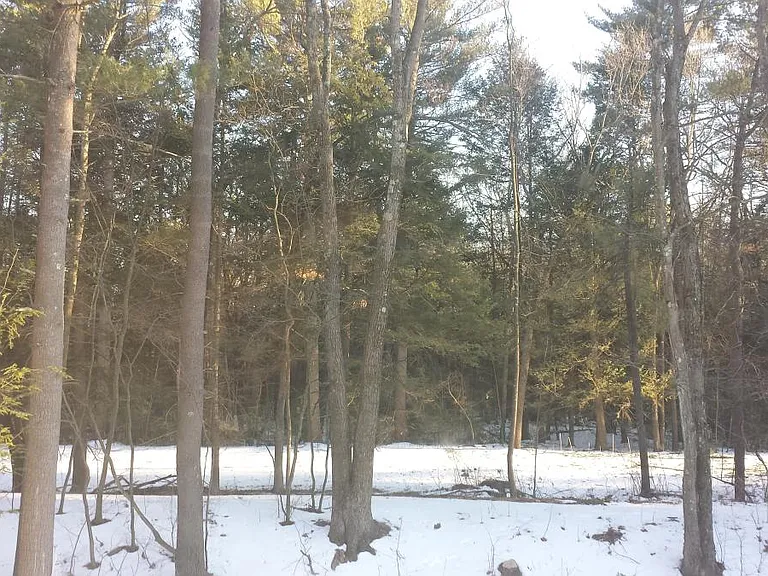 outside in snow
