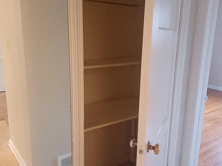 Hallway closet